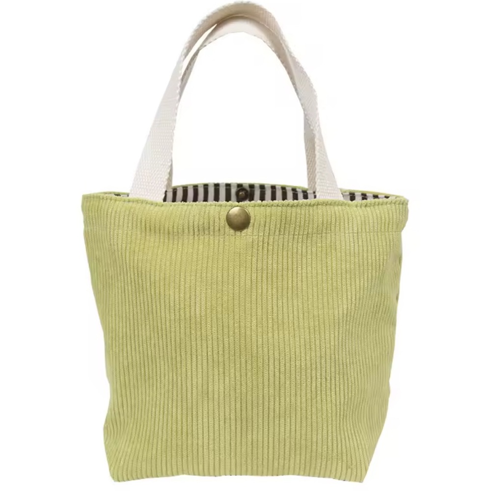 Corduroy Mini Tote Bag